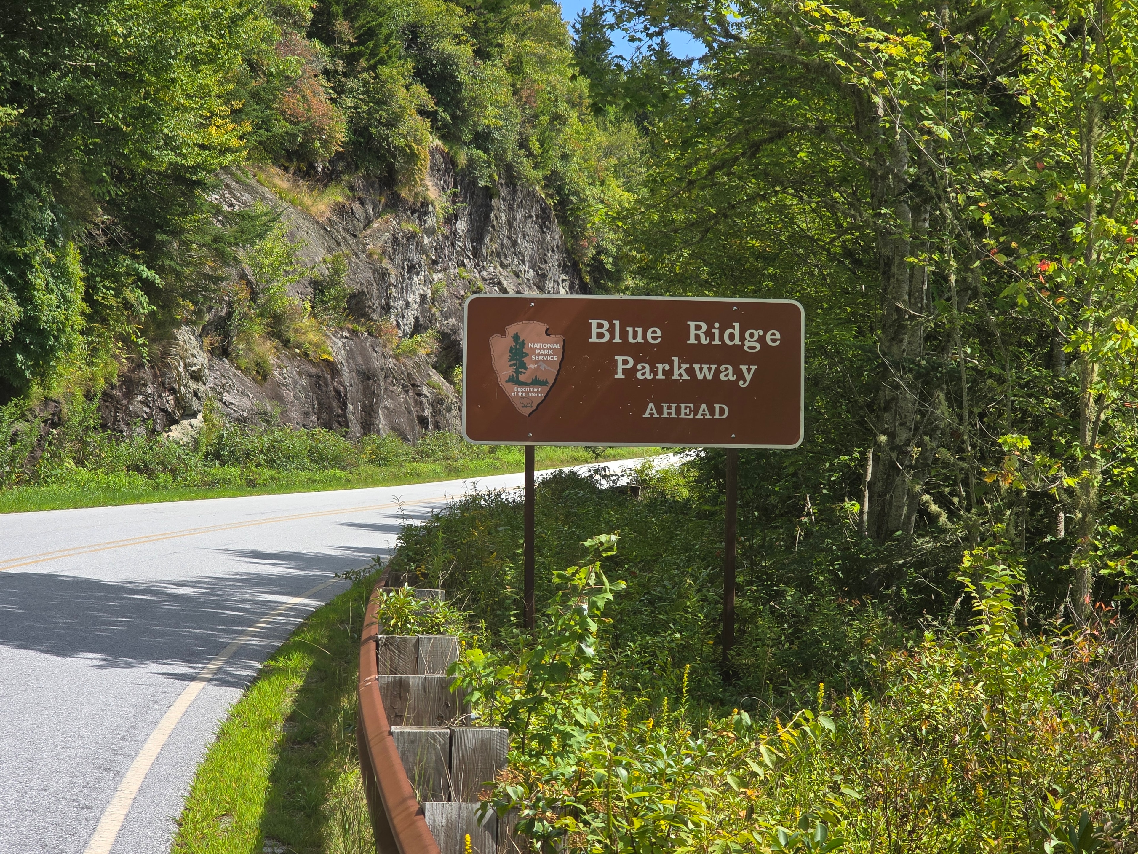 Blue Ridge Mountains of Western North Carolina near Brevard